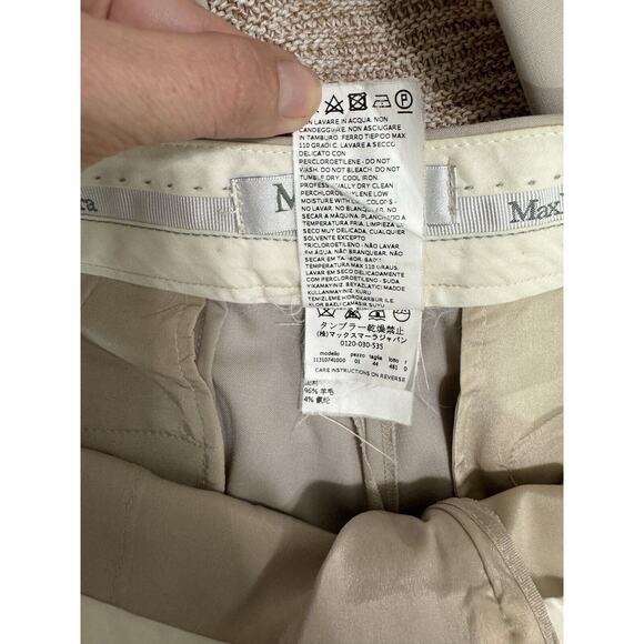Max Mara Wool Trousers Tapered Leg Classic Quiet Luxury Italy, 10 - Picture 12 of 15
